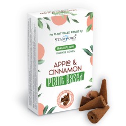 Plant-Based Reflux Incense Cones - Apple &...
