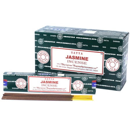 Incienso Satya Jazmin - Jasmine - 1 cajetilla de 15 gr.