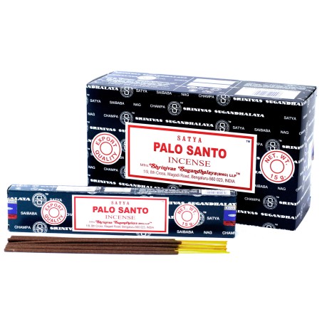 SATYA Incienso de Palo Santo - 1 cajetilla de 15gr.