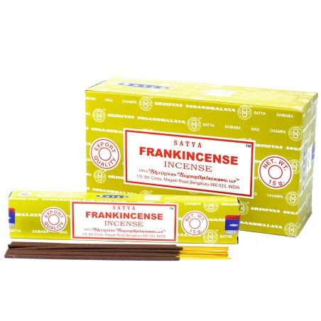 Incienso Satya Frankincense - 1 cajetilla de 15gr.