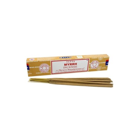 Incienso Satya Mirra - Myrrh - 1 cajetilla de 15 gr