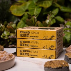 Pastillas de Incienso en Resina Incienso Olibano 4 unidades - Sagrada Madre - Defumación Activada - Ecoartesanal