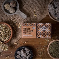 Caja de 8 Bombitas de Incienso 7 Hierbas + Copal - Sagrada Madre
