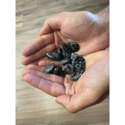 L Tumble Stones - Obsidienne Flocon de neige - 24 unités