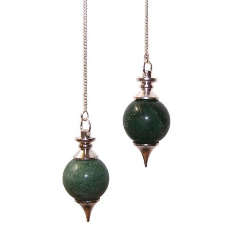 Pendules Sphère - Aventurine Verte