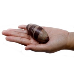 Lingam de tres pulgadas - 1 piedra - 8x4,5cm