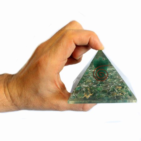 Lrg Orgonit Pyramide 70mm - Angelo