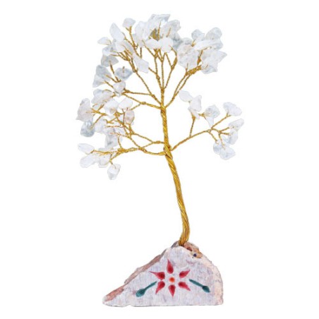 Cuarzo Cristal - 80 Stone Arbol Indio de Gemas