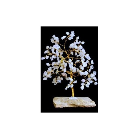 Quartz rose - 160 pierres gemmes d’arbre indien