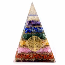 Orgoniet Piramide Lrg 70mm - Chakra Edelstenen...