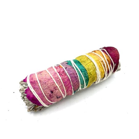 Pacote de Grama - 7 Chakras Pétala de Rosa Sálvia 10 cm