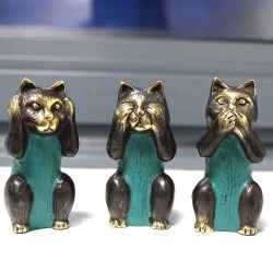 Set de 3 - See No, Hear No, Speak No Evil -...