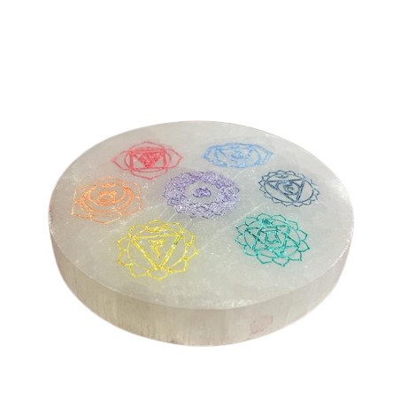 Kleine Ladeplatte 8cm - Chakra Design - Farbe