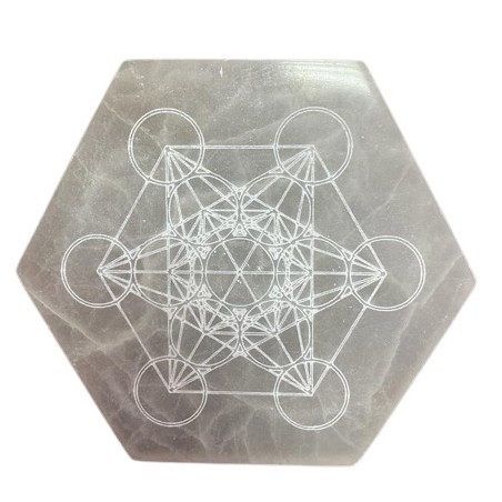 Placa de Carga Hexagonal 18cm - Dirección y Decisión