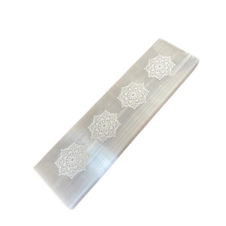 Plaque de charge pour barre plate 15cm - Mandala