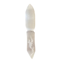 Cuchillo ritual de Selenita - Dejar atrás el...