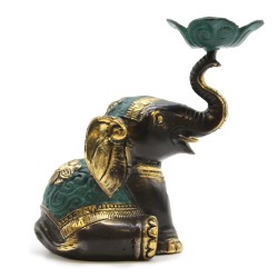 Portavelas / Incienso Elefante Mediano -...