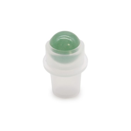 Ponta Rolante de Pedras Preciosas para Garrafa de 5ml - Aventurina