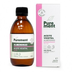 ACEITE VEGETAL DE ALMENDRAS 250ML PUREMENT