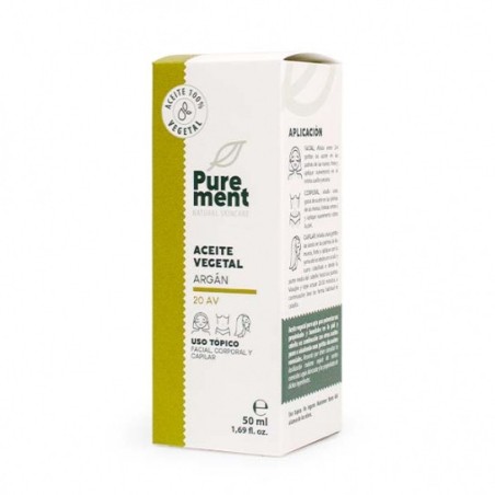 ACEITE VEGETAL DE ARGÁN ECO 50ML PUREMENT