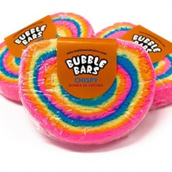BOMBA ESCUMA CHISPY BUBBLES & COLORS 6 UNITATS
