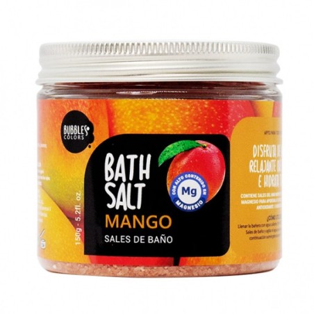 TARRO SALES DE BAÑO MAR MUERTO 150GRS MANGO BUBBLES & COLORS