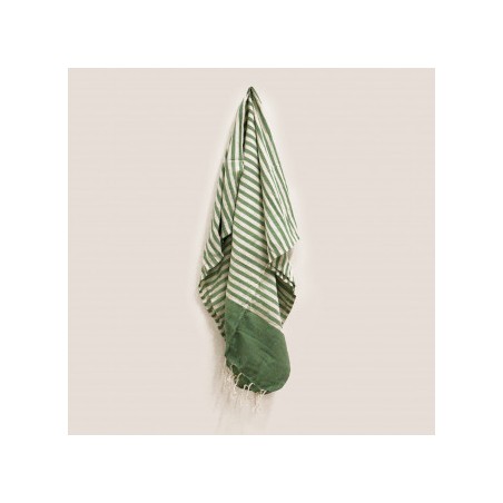 Sarongue de algodão - 100x180 cm - Verde