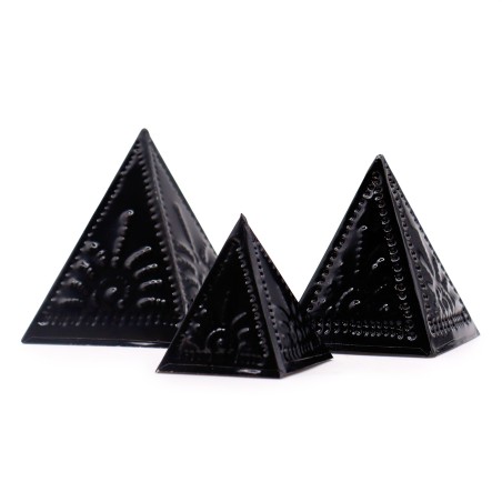 Juego de Moldes para Incienso en Polvo - Negro