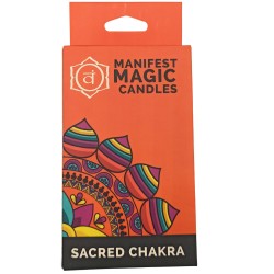 Velas Mágicas Manifest (pack de 12) - Naranja - Chakra Sacro SWADISHTHANA