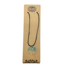 Pendentif Arbre de Vie - Jade