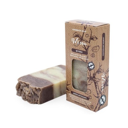 PASTILLA DE JABÓN ARTESANO ACEITE DE MIRRA 100gr