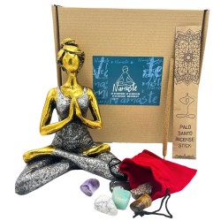 NAMASTE KIT - MEDITATIONSSET (YOGAFIGUR, PALO...