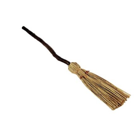 ESCOBA DE BRUJA 90 CM. MANGO DE PLASTICO