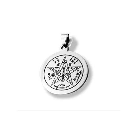 PINGENTE DE AÇO TETRAGRAMATON 2,5 CM