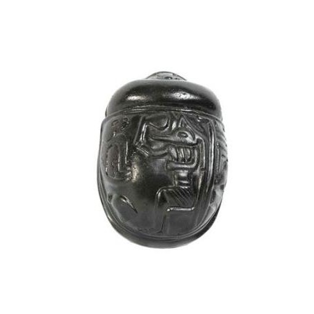 EGYPTIAN RESIN BEETLE Length 7.5cm, Width 5.5cm