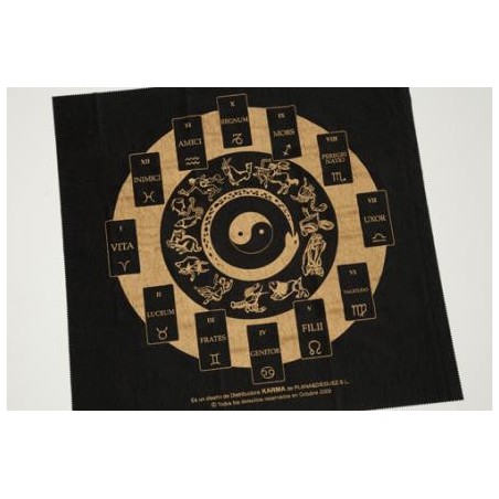 MAT TAROT 78X78 CM. CULOARE NEGRU