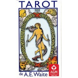AE WAITE STANDARD TAROT BLUE EDITION CU CRUCE...