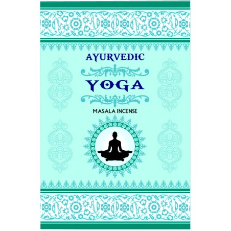 INCENSO AYURVÉDICO YOGA MASALA - 1 pacote de 15 palitos