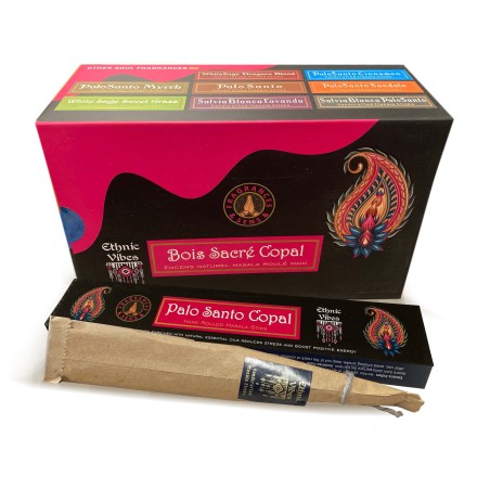 ETHNIC VIBES PALO SANTO RÄUCHERSTÄBCHEN + COPAL DÜFTE & SENS MASALA 1 Schachtel mit 15gr.