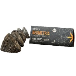 Incenso Triangular Palo Santo e Mãe Sagrada...