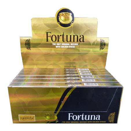 Encens naturel Fortuna Masala Nandita - 1 boîte de 15gr.