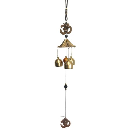Metallic Wind Bell Chime OM 47cm