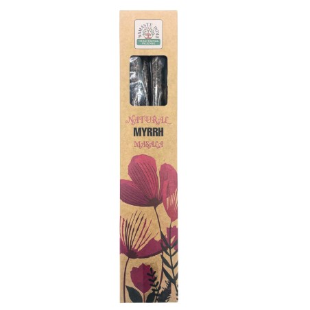 Tămâie naturală de smirnă Namaste India Natural Masala - 1 pachet de tămâie organică 30gr.