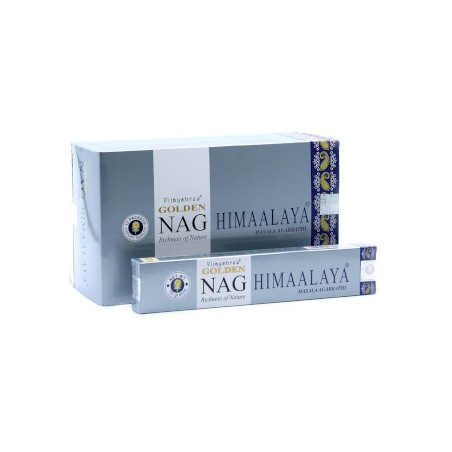 Golden Nag - Incenso dell'Himalaya - 1 scatola da 15 g - Vijayshree