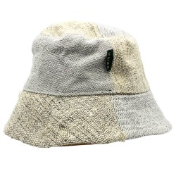 Chapeau de festival de chanvre et de coton boho...