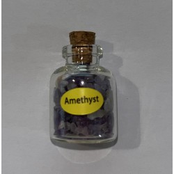 AMATISTA (Amethyst) botellita 7,5gr aprox.