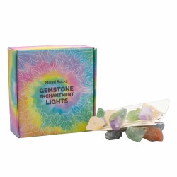 Enchanted Lights with Gemstones - Mixed Rocks -...