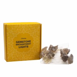 Enchanted Lights with Gemstones - Citrine - USB...