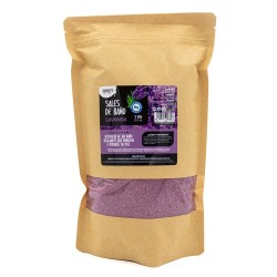 OVER DODE ZEE BADZOUTEN 150GRS LAVENDEL BUBBLES...