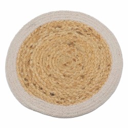 Preșă naturală - Iuta și Bumbac 30cm - Ivory...